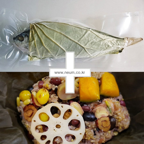 [무료배송]특선연잎밥 5개 + 서천연잎굴비 5마리 (10월~5월 판매)